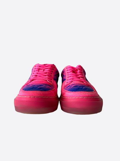 Louis Vuitton Purple & Pink Illusion Monogram Ollie Sneakers