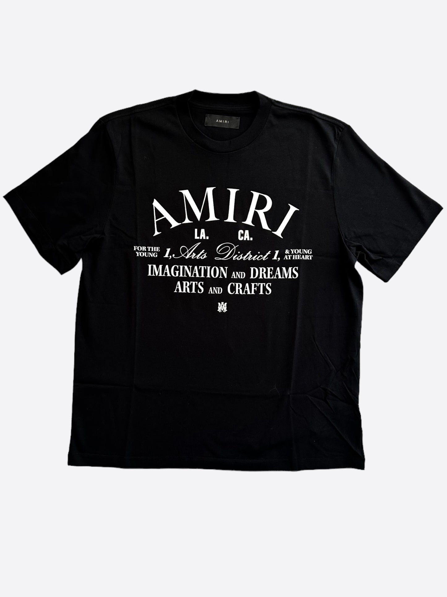 Amiri Black & White Arts District T-Shirt