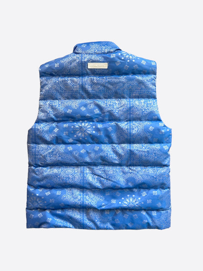 Canada Goose Concepts Blue Bandana Print Crofton Men's Vest