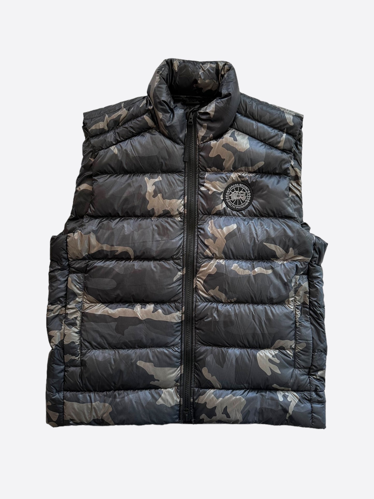 Canada Goose Black Camouflage Crofton Black Label Men's Vest