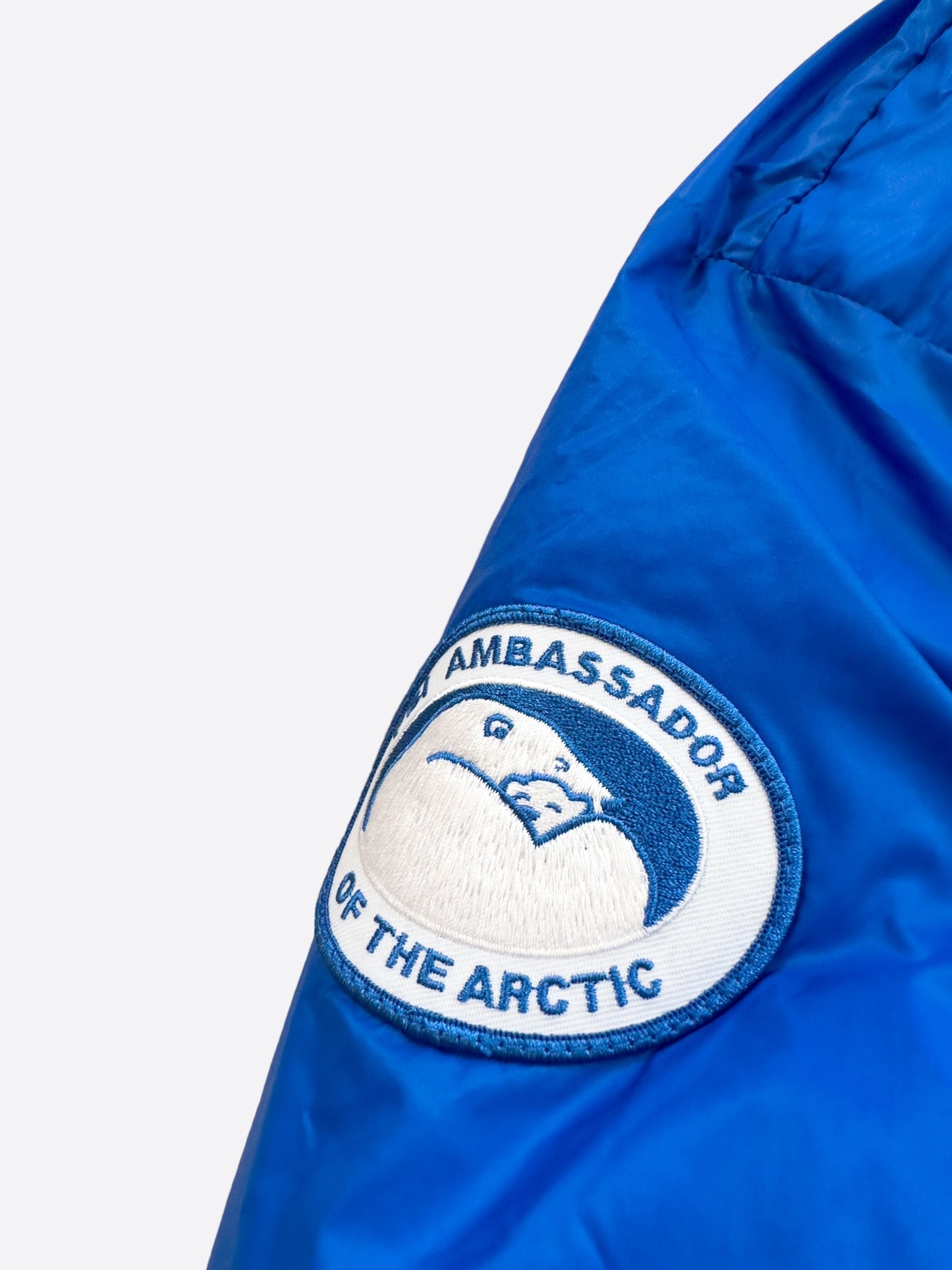 Canada Goose Blue PBI Lodge Hoody Men's Jacket