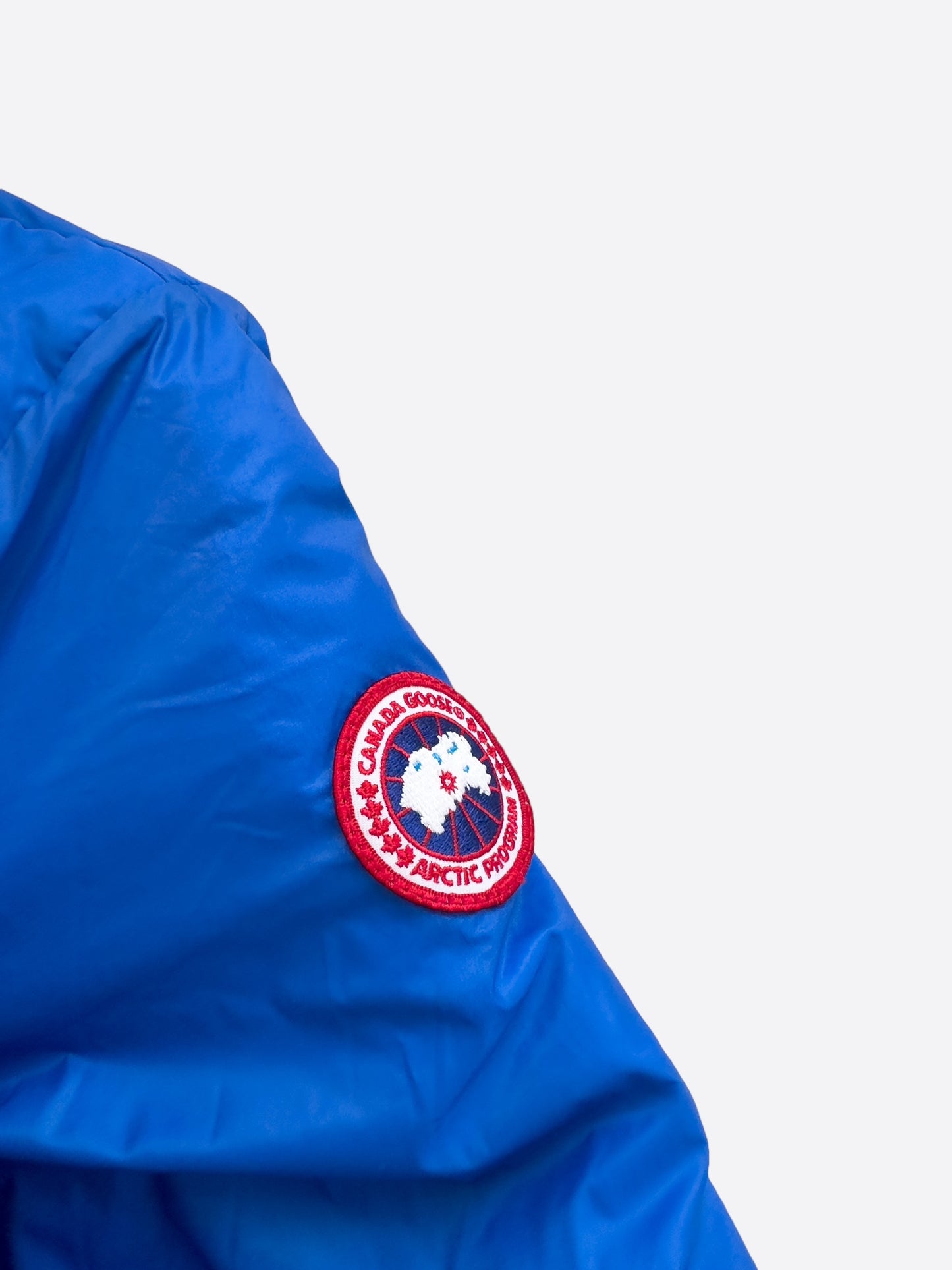 Canada Goose Blue PBI Lodge Hoody Men's Jacket