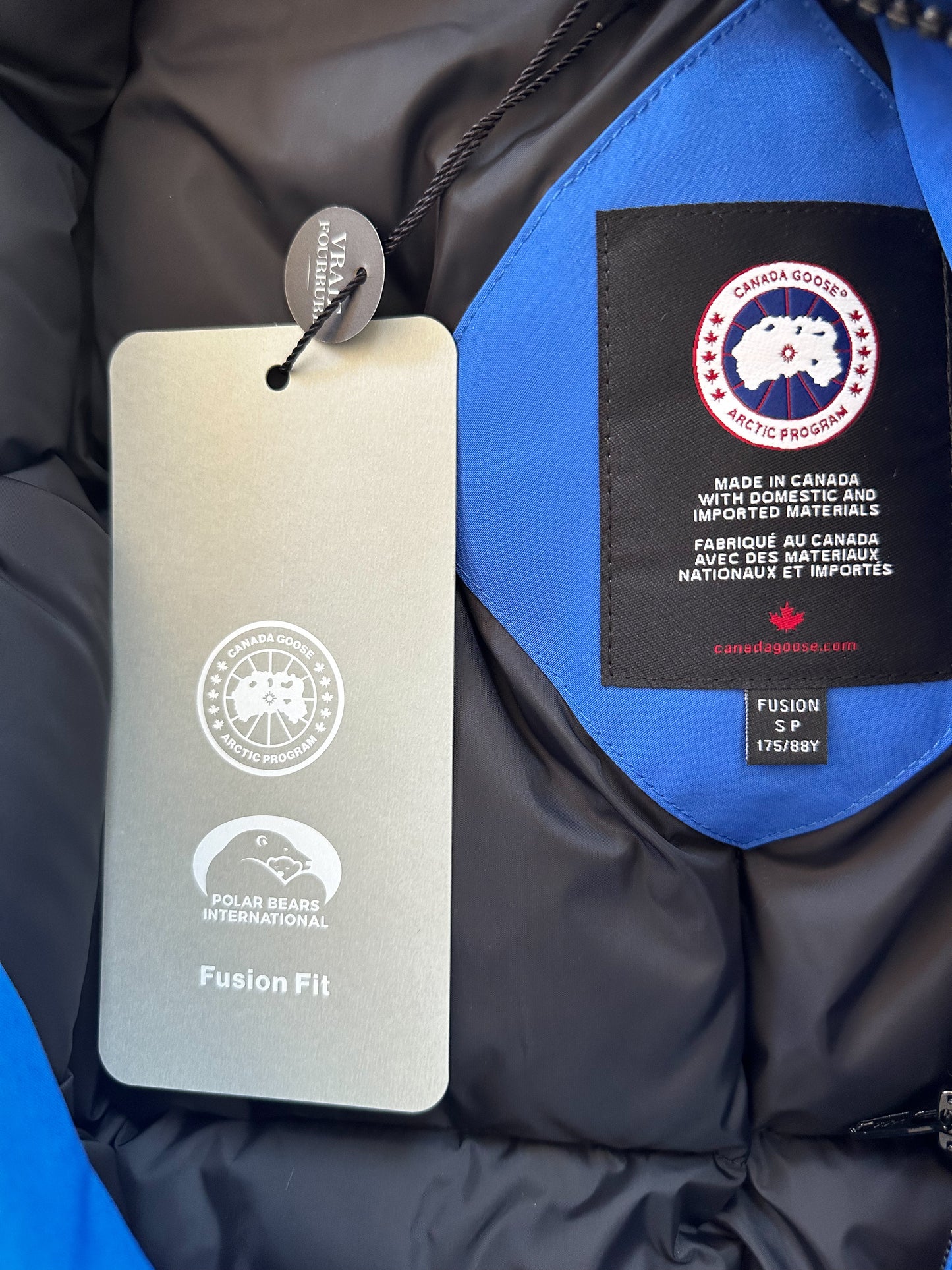 Canada Goose PBI Blue Expedition Men's Jacket