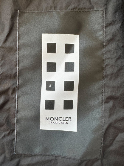 Moncler Craig Green Black & Red Logo Guppy Windbreaker