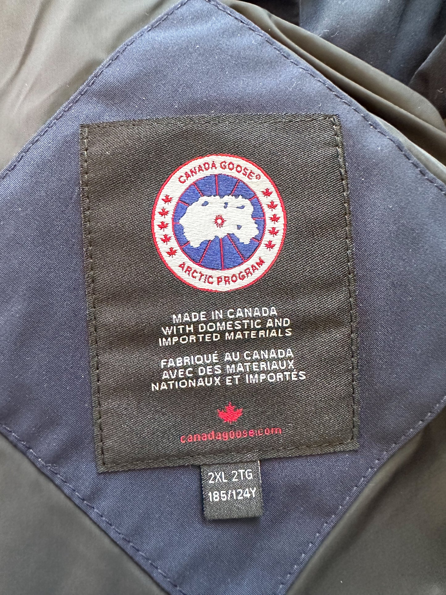 Canada Goose Navy Wyndham Men's Jacket