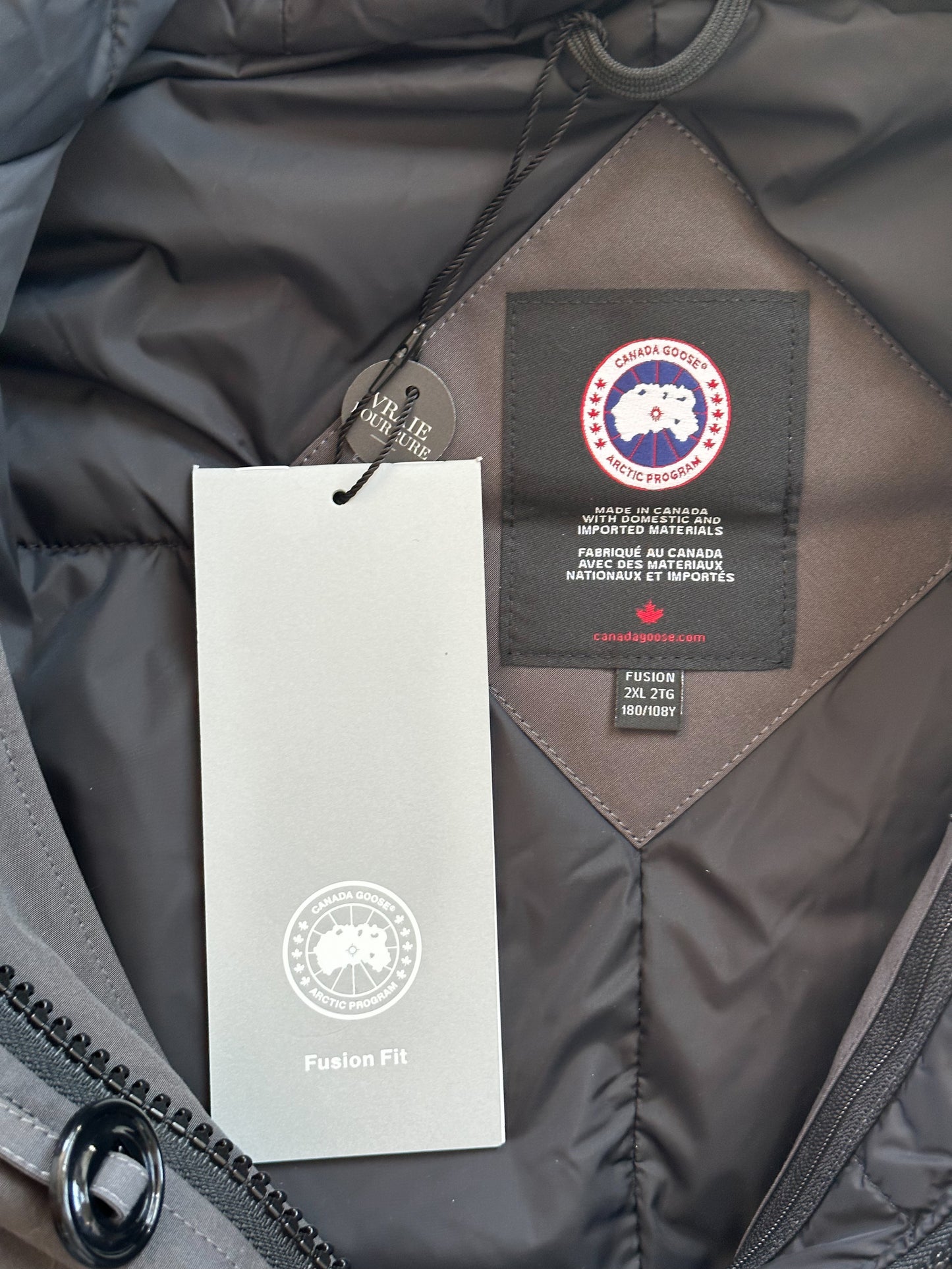 Canada Goose Graphite Fusion Chateau Men's Jacket