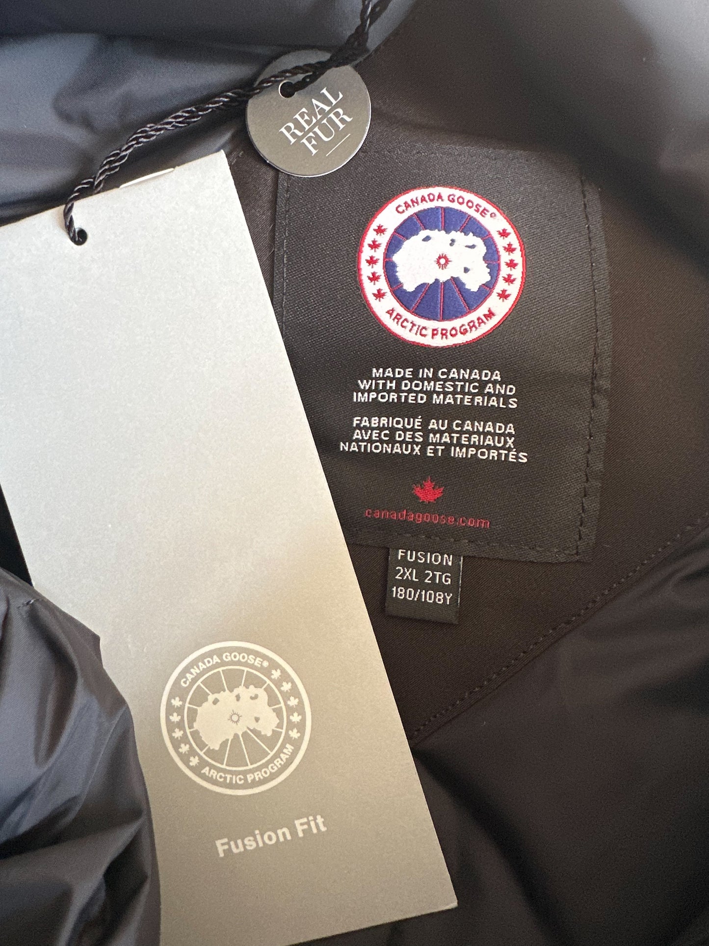 Canada Goose Black Fusion Chateau Men's Jacket