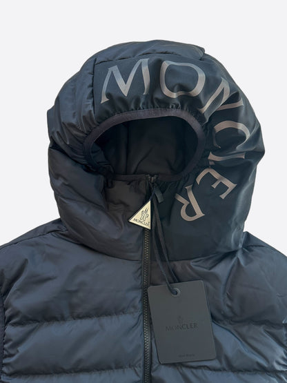 Moncler Black Nubiera Hooded Vest