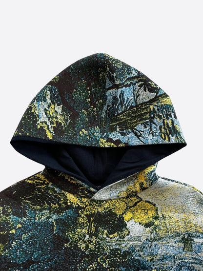 Louis Vuitton Blue Tapestry Print Hoodie