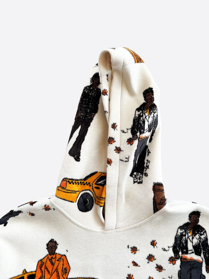 Louis Vuitton White New Walkers Hoodie