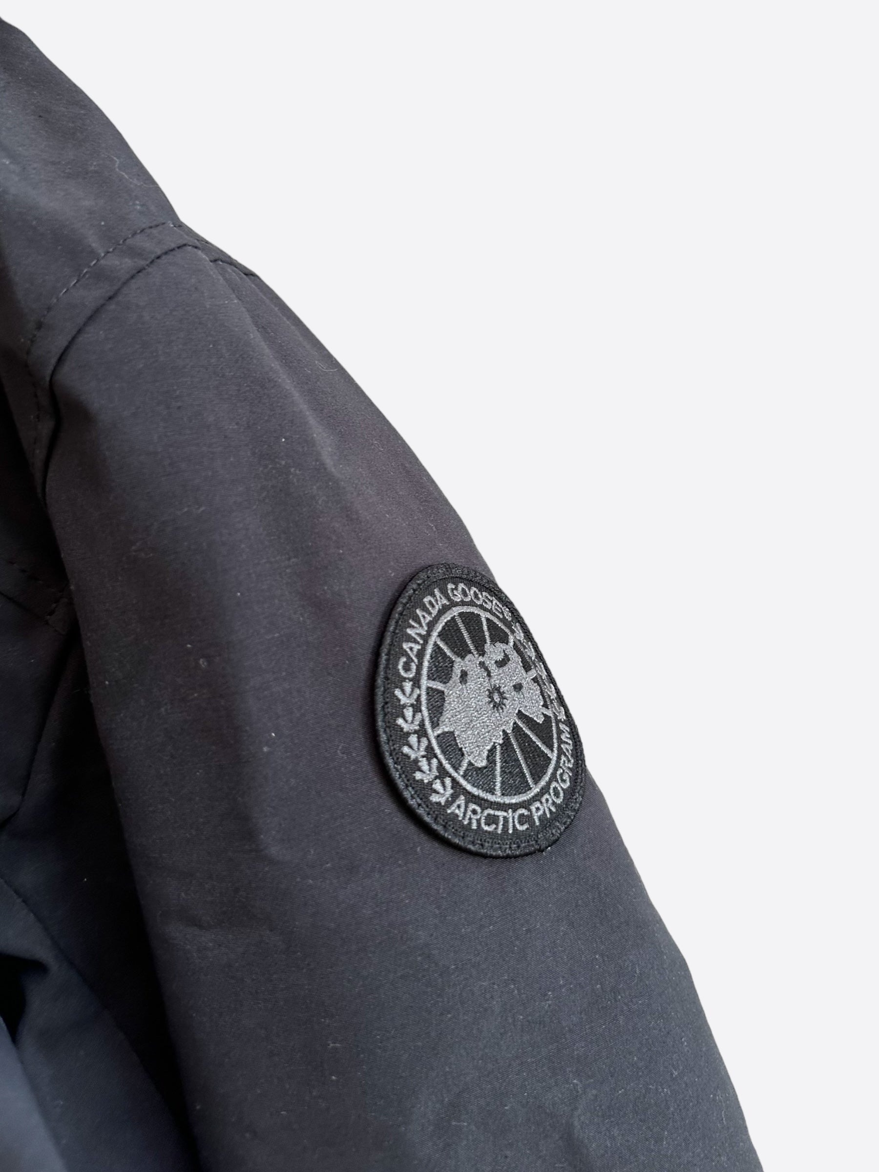 Canada goose black label badge deals