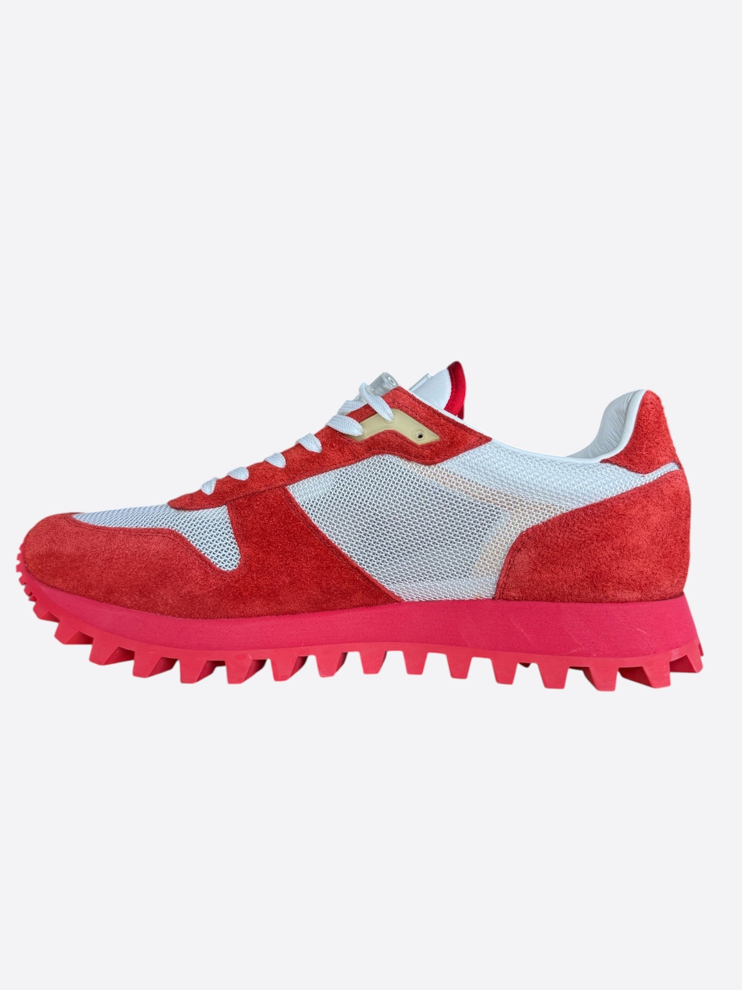 Louis Vuitton Red Mesh Runner Sneakers