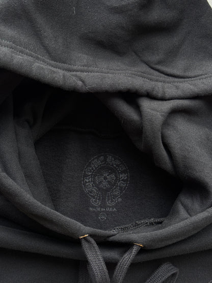 Chrome Hearts Black Floral Logo Hoodie