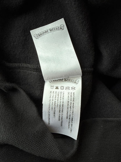 Chrome Hearts Black Floral Logo Hoodie