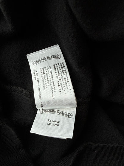 Chrome Hearts Black Floral Logo Hoodie