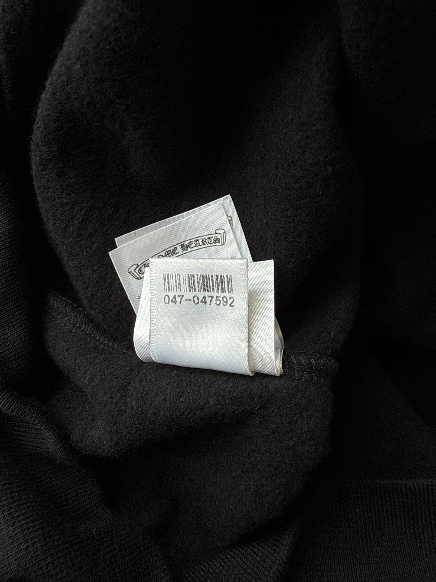 Chrome Hearts Black Floral Logo Hoodie