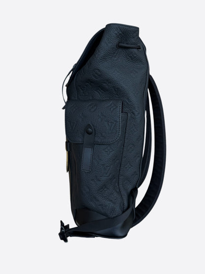 Louis Vuitton Black Taurillon Monogram Christopher Backpack