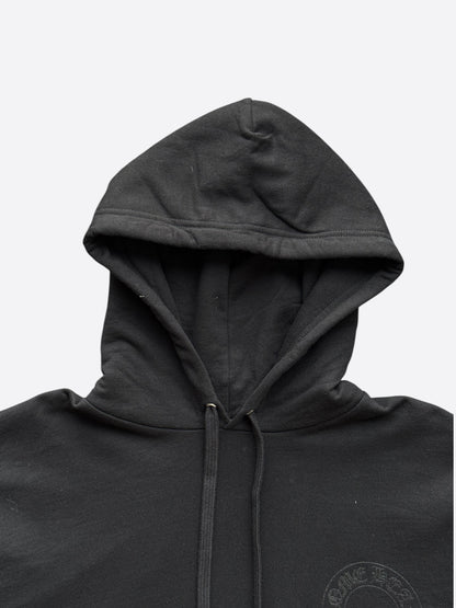 Chrome Hearts Black Floral Logo Hoodie