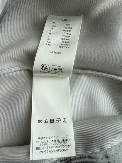 Louis Vuitton Grey LV Pixel Monogram Silk Button Up Shirt