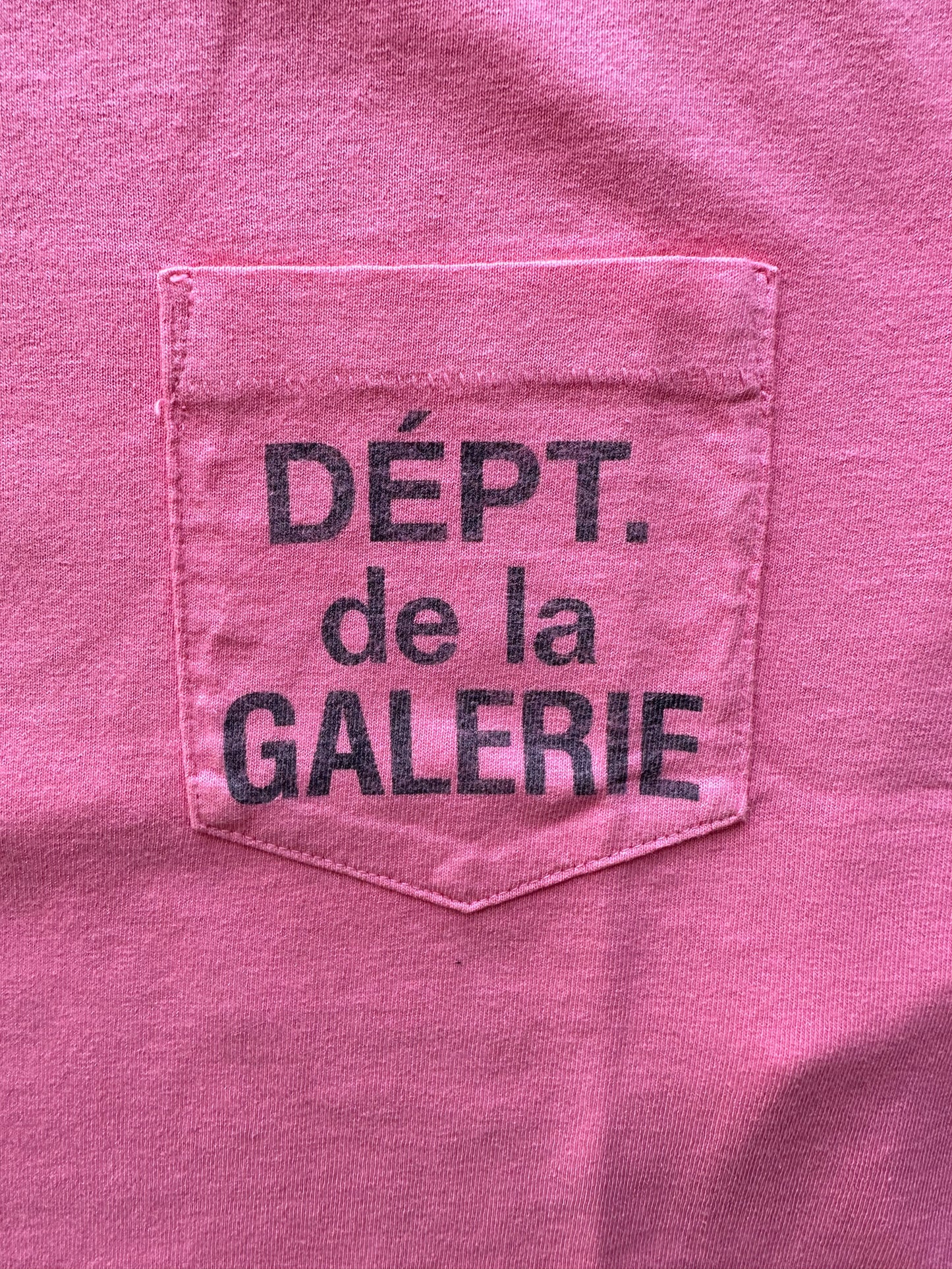 Gallery Dept Dusty Pink French Logo Longsleeve T-Shirt