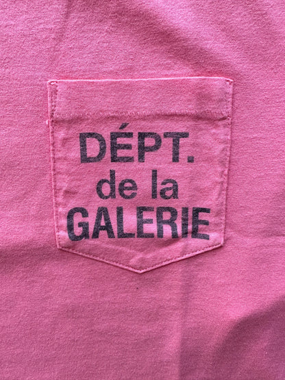 Gallery Dept Dusty Pink French Logo Longsleeve T-Shirt