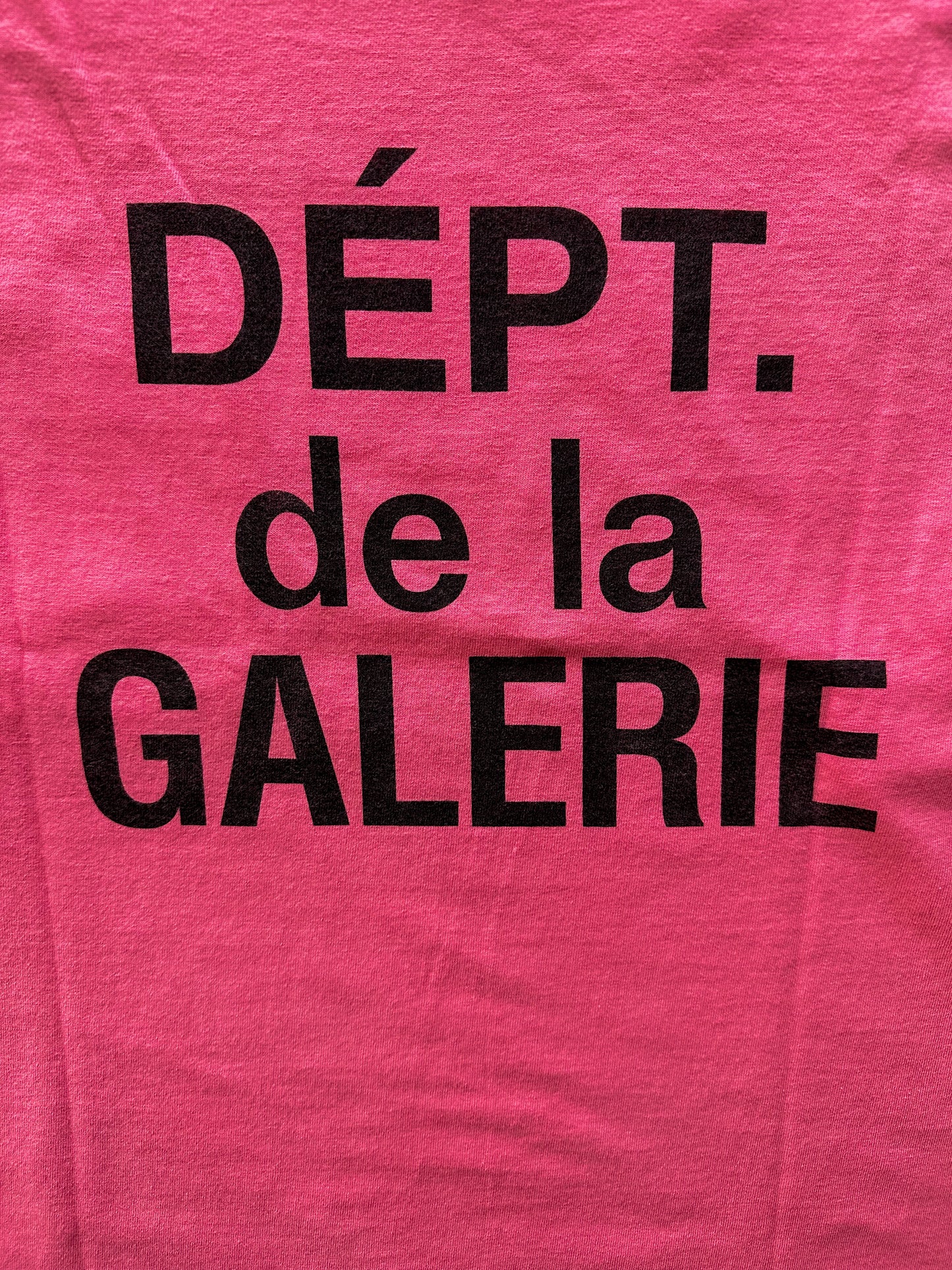 Gallery Dept Dusty Pink French Logo Longsleeve T-Shirt