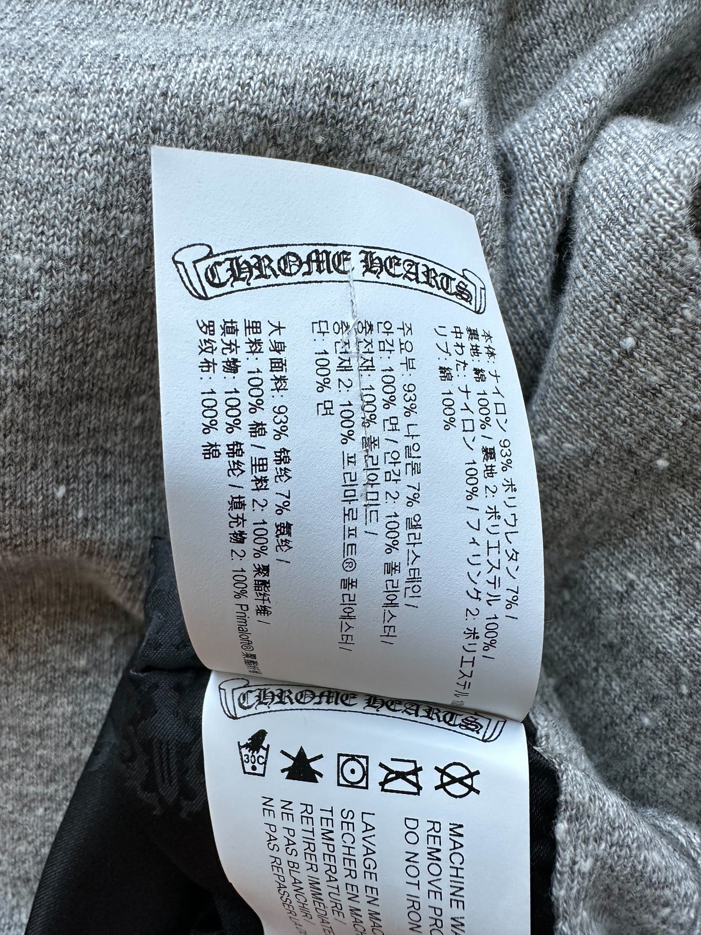 Chrome Hearts Reversible Hooded Bomber Jacket