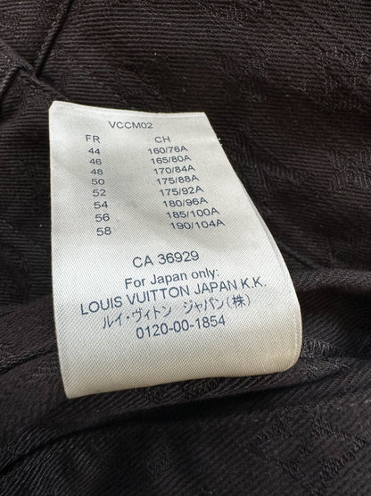 Louis Vuitton Black Monogram Denim Jacket