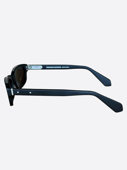 Chrome Hearts Matte Black & Silver Lowrider Sunglasses