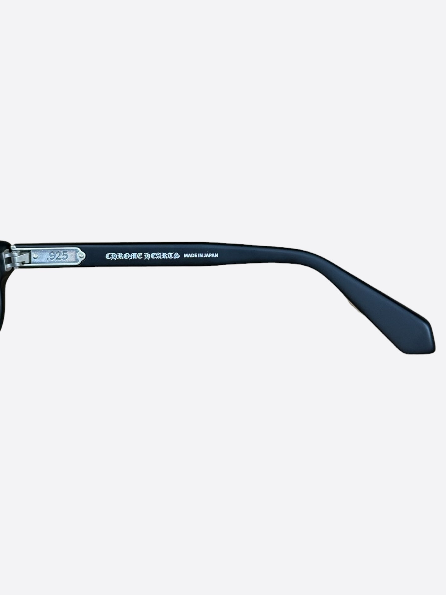 Chrome Hearts Matte Black & Silver Lowrider Sunglasses