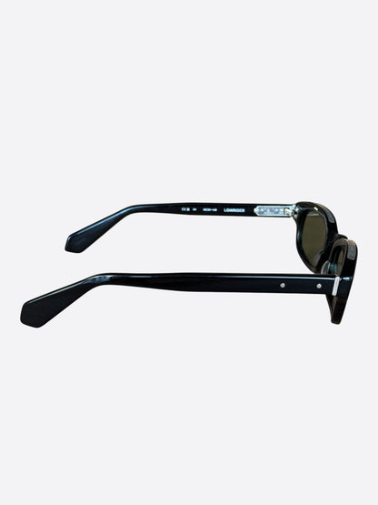 Chrome Hearts Black & Silver Lowrider Sunglasses