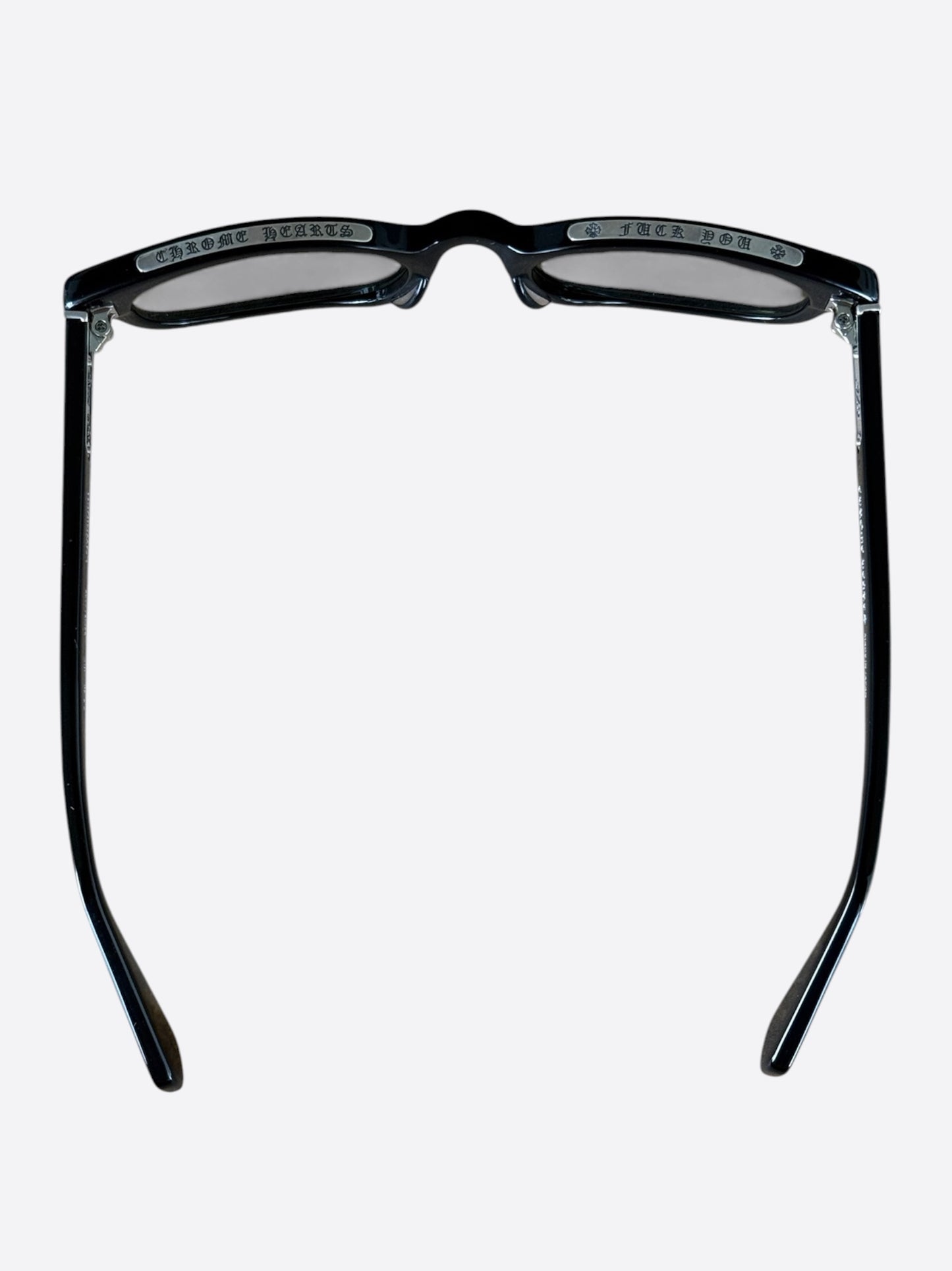 Chrome Hearts Black & Silver Lowrider Sunglasses