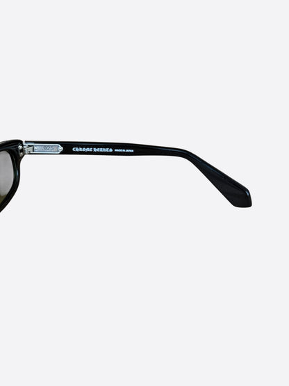 Chrome Hearts Black & Silver Lowrider Sunglasses