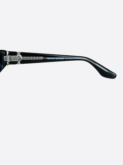 Chrome Hearts Black & BlueHer Sunglasses