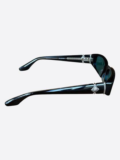 Chrome Hearts Black & BlueHer Sunglasses