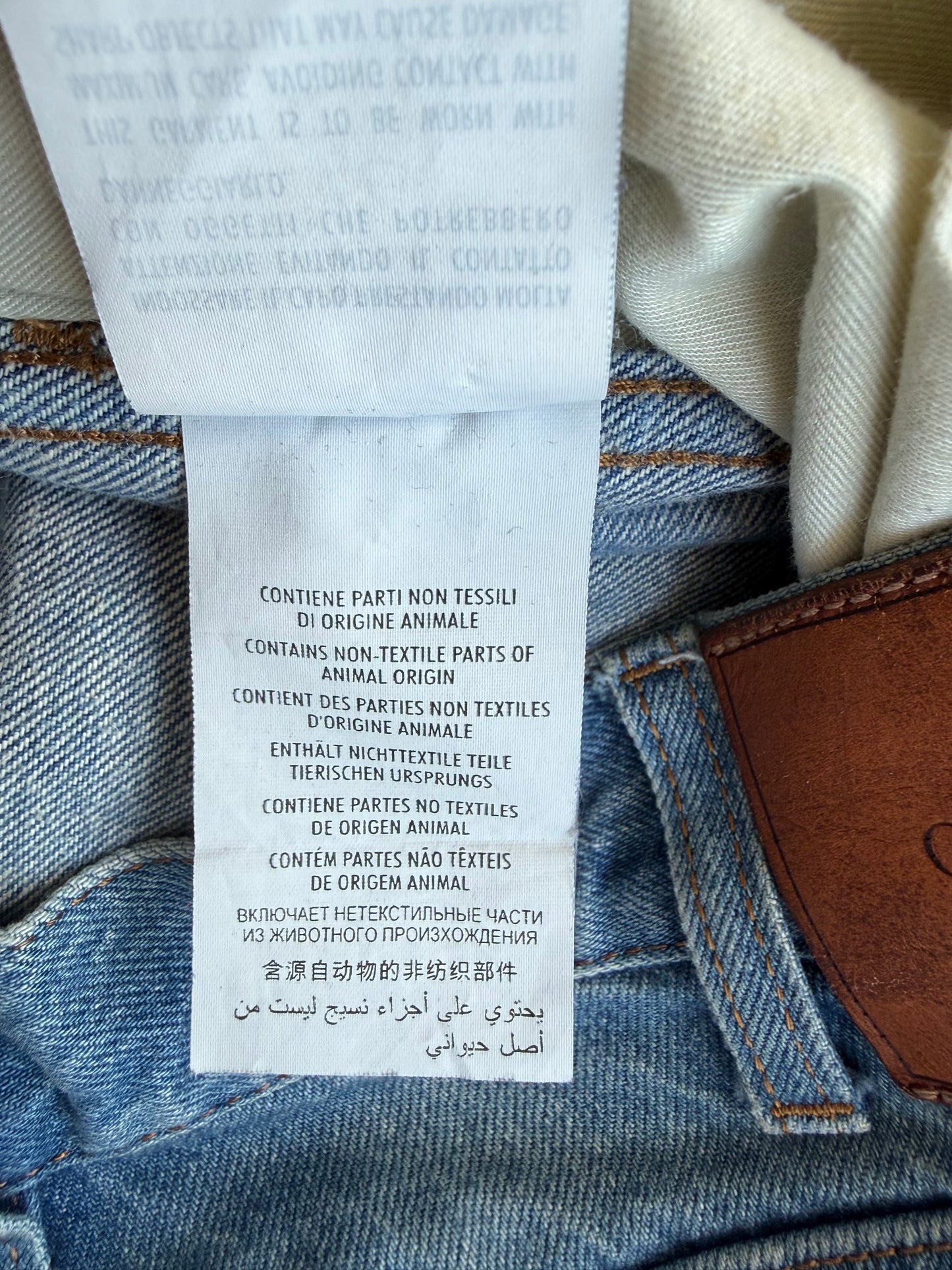 Gucci Blue Snake Denim Jeans