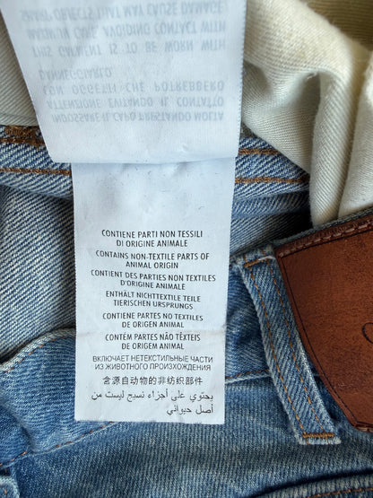 Gucci Blue Snake Denim Jeans