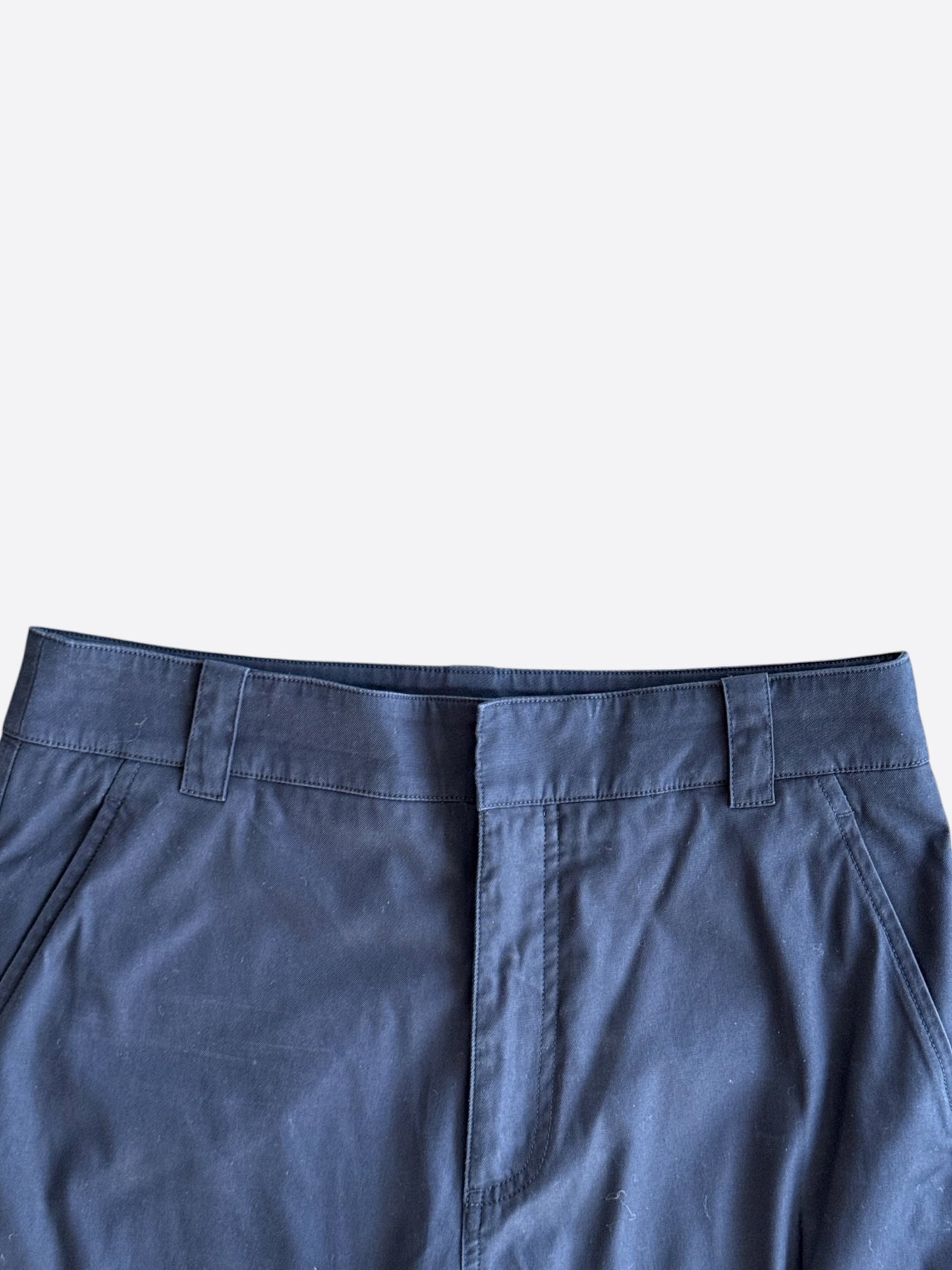 Dior Navy Double Pocket Cargo Pants