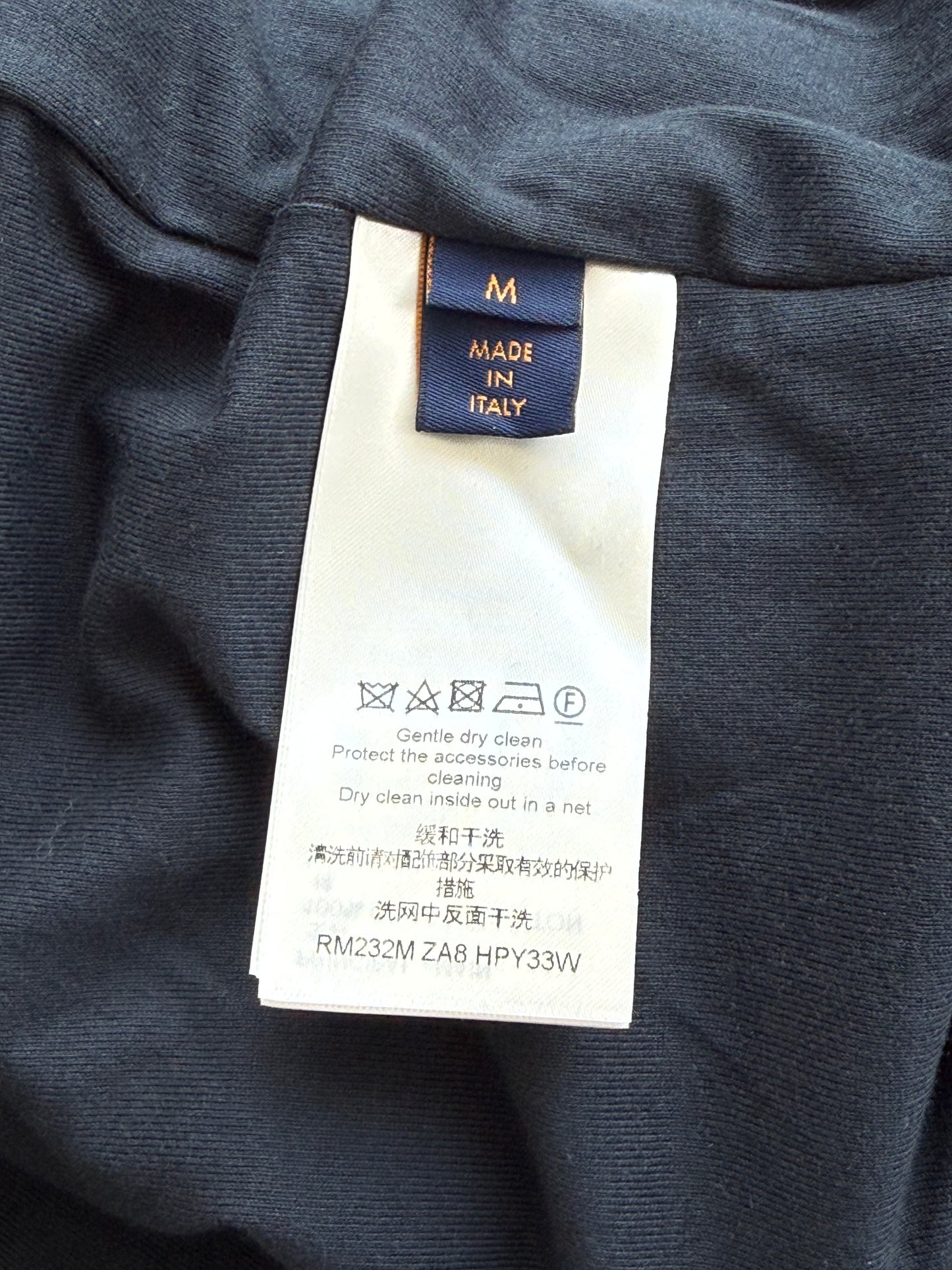 Louis Vuitton Blue Pointillism Monogram Zip Up Hoodie