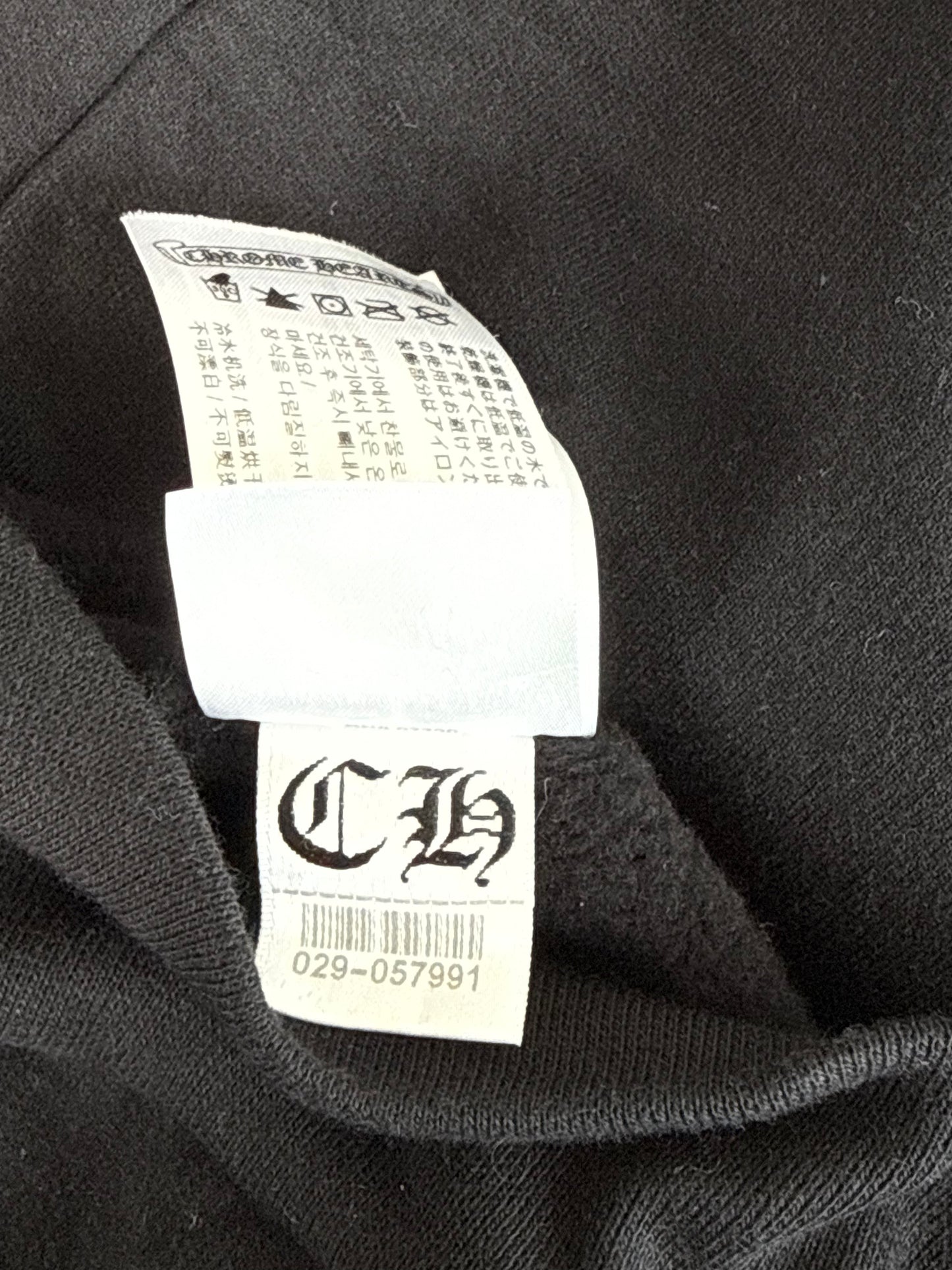 Chrome Hearts Black & White Fontainebleau Exclusive Dice Horseshoe Logo Hoodie