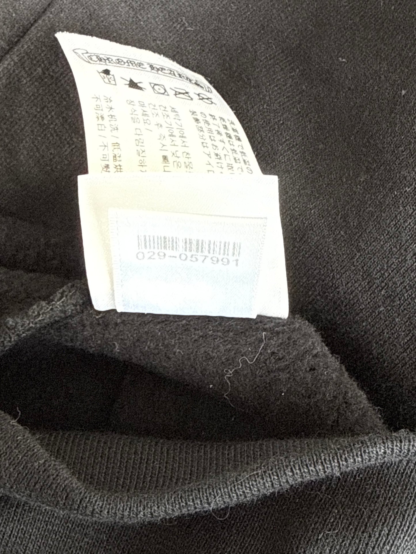 Chrome Hearts Black & White Fontainebleau Exclusive Dice Horseshoe Logo Hoodie