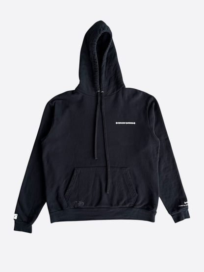 Chrome Hearts Black & White Fontainebleau Exclusive Dice Horseshoe Logo Hoodie