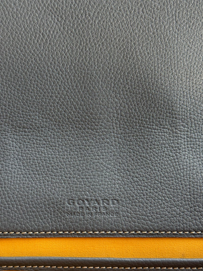Goyard Grey Belvedere MM Messenger Bag