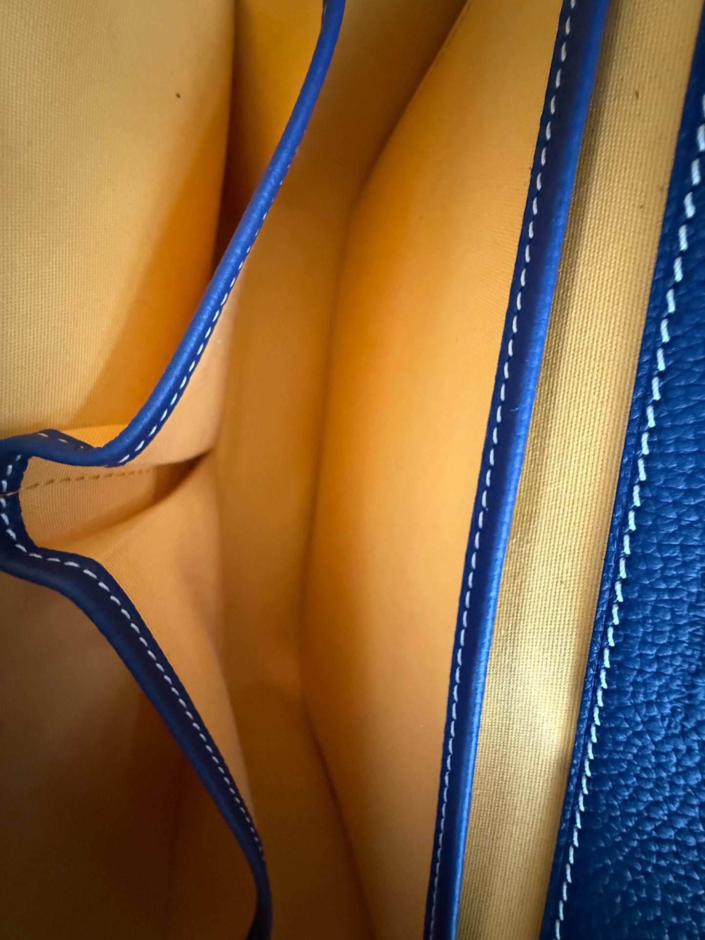 Goyard Navy Belvedere MM Messenger Bag