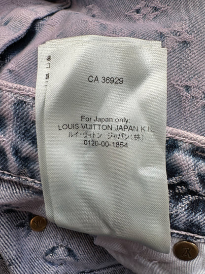 Louis Vuitton Purple & Blue Monogram Carpenter Jeans