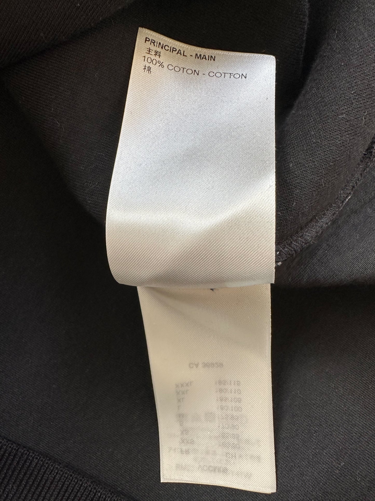 Louis Vuitton Black & White Gradient Monogram Sweater