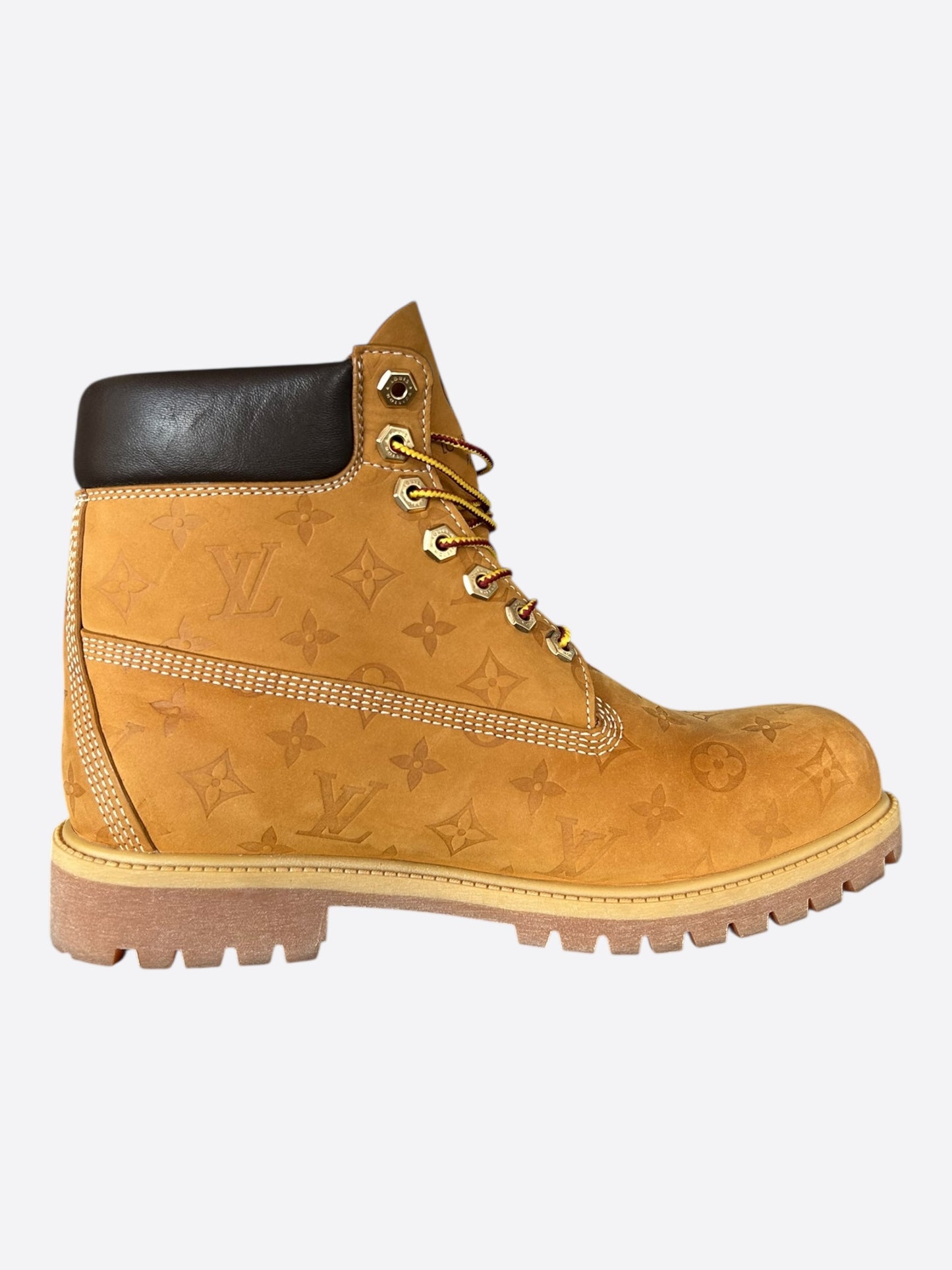 Louis Vuitton Timberland Wheat & Brown Monogram Boots