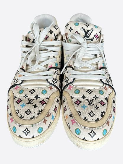 Louis Vuitton Tyler The Creator White & Multicolor Monogram Trainers
