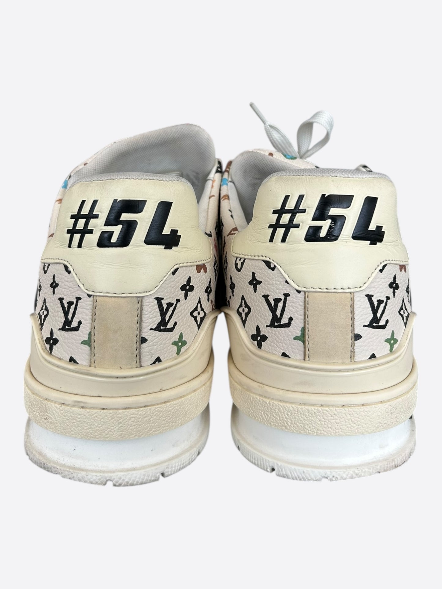 Louis Vuitton Tyler The Creator White & Multicolor Monogram Trainers