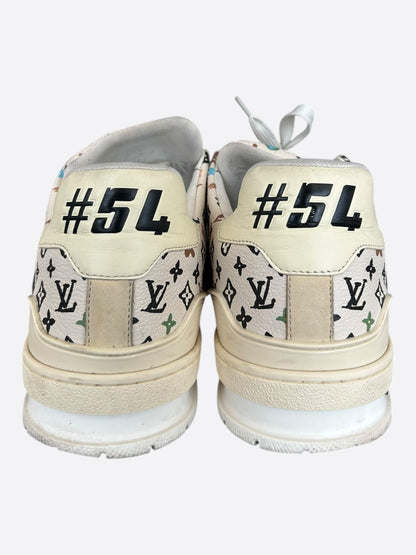Louis Vuitton Tyler The Creator White & Multicolor Monogram Trainers